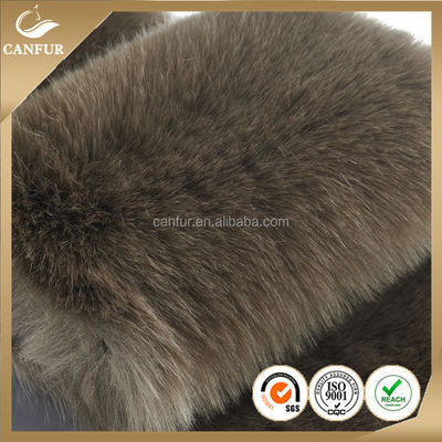 100% polyester achtergrondmateriaal vals gekleurd vosskleren luxe en comfortabel