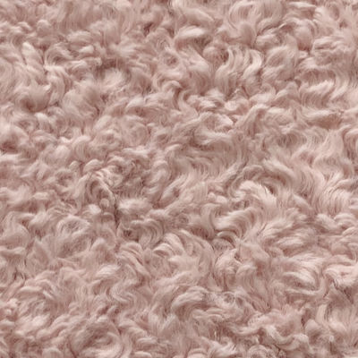 Anti-static weft gebreide valse bontstof gebreide dameskleding met 100% polyester