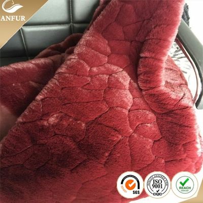 Detailhandel in gebreide kunstmatige vacht met polyester / acryl voormateriaal