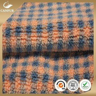 Ervaar de zachtheid en warmte van 160cm breedte 100% polyester sherpa fleece stof
