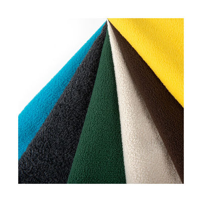 Geborsteld Patroon Aanpassen Kleuren 100% Polyester 290gm Zachte Polar Fleece Stof voor jas