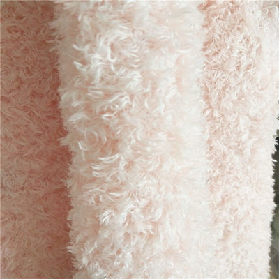 Teddy Bear Plush Stof 100% Polyester Tricot voor Home Textiel Kleding Garens Geverfd Gebreide Plain 15-20 dagen