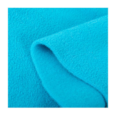 Anti-pilling tweezijdig geborsteld Polar Fleece Stof voor 250GSM Plain Dye Winterjas