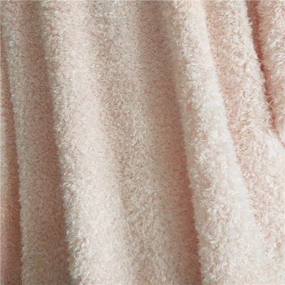 Teddy Bear Plush Stof 100% Polyester Tricot voor Home Textiel Kleding Garens Geverfd Gebreide Plain 15-20 dagen