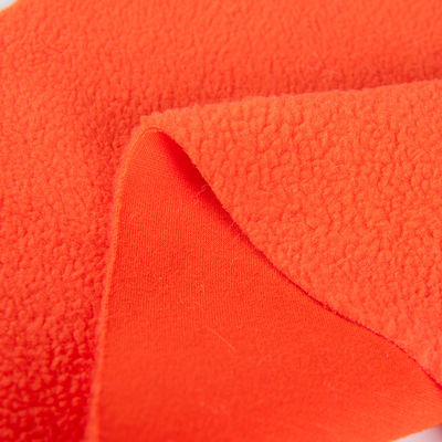 Zacht en warm op maat gedrukt Polar Fleece Stof 150D/144F Gemaakt van gerecycleerde materialen