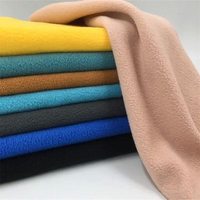 150d*144f Micro Polar Fleece Stof voor Jackets Lining 100% Polyester 155cm Breedte