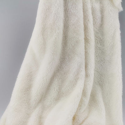 170 GSM Weft Gebreide 100% Polyester Sherpa BROG voor Kinderkleding Min Bestelling 500M
