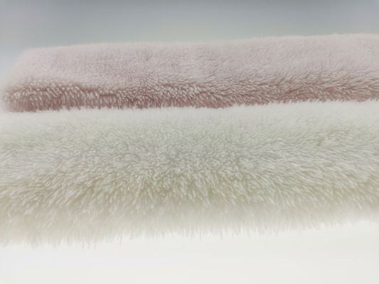 170 GSM Weft Gebreide 100% Polyester Sherpa BROG voor Kinderkleding Min Bestelling 500M