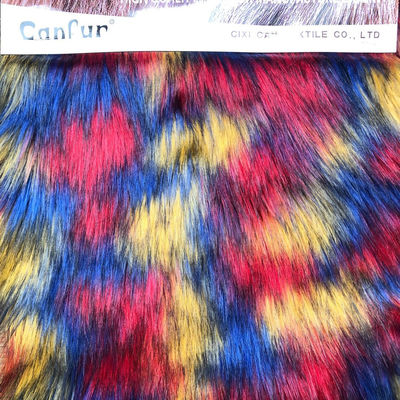 Monster Faux Fur Stof voor jas Monster stijl op uw verzoek Lang haar