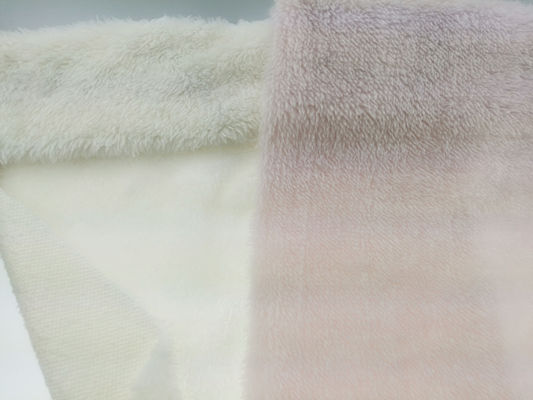170 GSM Weft Gebreide 100% Polyester Sherpa BROG voor Kinderkleding Min Bestelling 500M