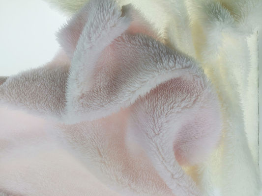 170 GSM Weft Gebreide 100% Polyester Sherpa BROG voor Kinderkleding Min Bestelling 500M
