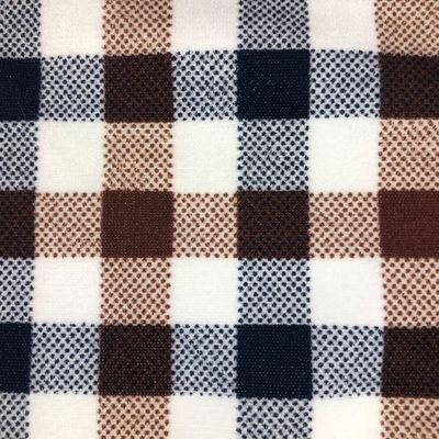 2020 gebreide print imiteren superzachte stof gemaakt met 100% Arcylic Plush stof
