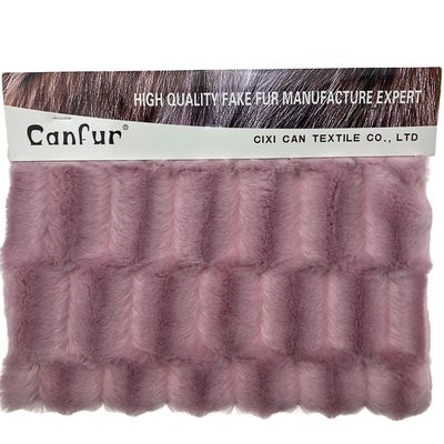 Stijlvol uiterlijk PV Plush Stof met 100% polyester garen tel volgens uw verzoek
