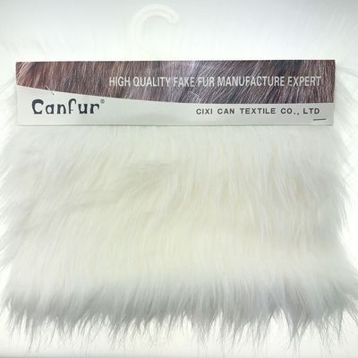 Luxe en luxe Sherp Long Pile Fake Fur Stof met 100% Polyester Back Material