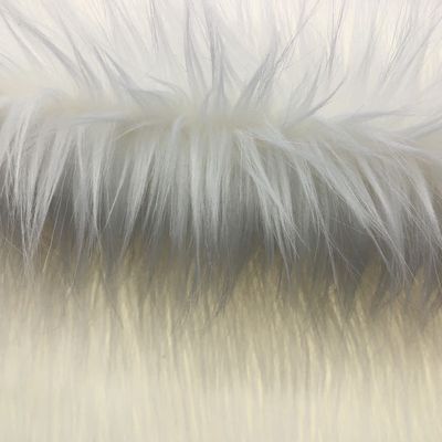 Luxe en luxe Sherp Long Pile Fake Fur Stof met 100% Polyester Back Material