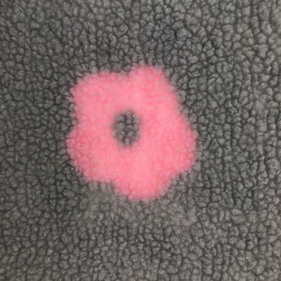 Gepersonaliseerde gebreide Jacquard Sherpa stof voor klantvereisten