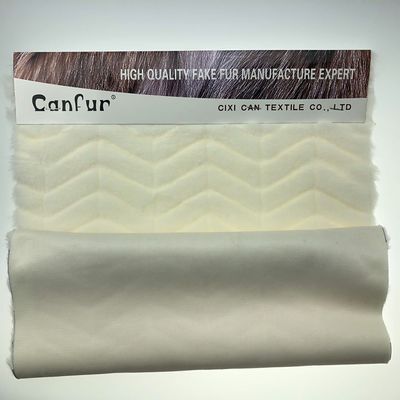 Geprinte gesneden konijnenvel pluis 1000 meter 15-25 dagen Levering 58/60" Breedte van CANFUR CN