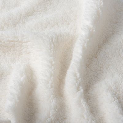 Polyester Sherpa voering Stof voor winterjas Jacket voering 300-500g/m Breedte 58/60