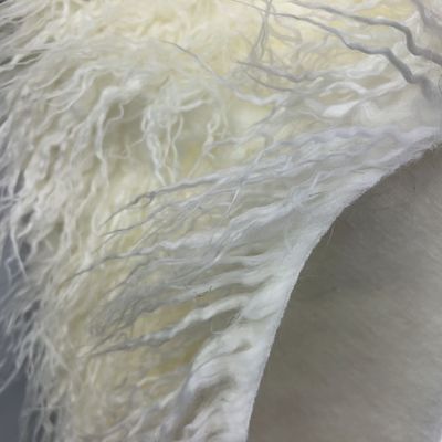 Aanpasbare fluffiness versnipperde radijs valse vacht voor kledingproductie