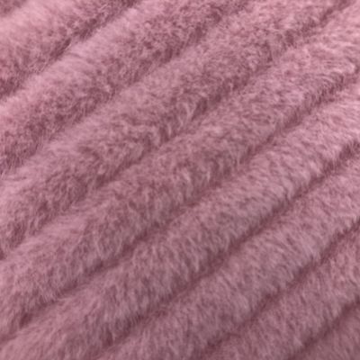 Design Plush Back Materiaal 100% Polyester Verf Konijnvel voor kleding
