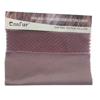 Design Plush Back Materiaal 100% Polyester Verf Konijnvel voor kleding