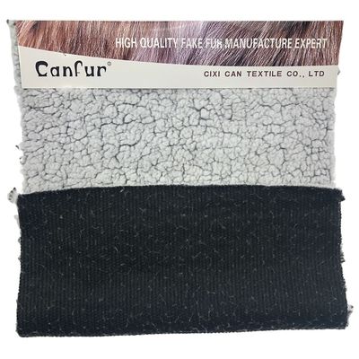 Schoon en duurzaam gedrukt Shu Velveteen stof voor winterkleding 100% polyester