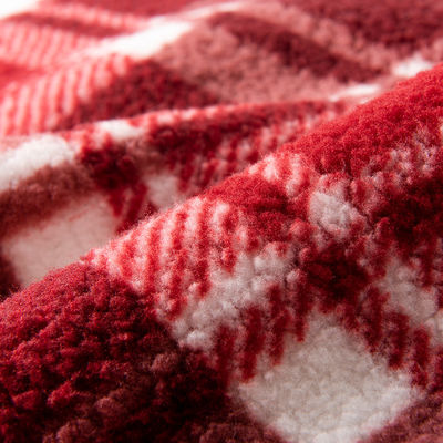 Dubbelzijdig gedrukt polyester katoen fluweel voor de productie van comfortabele kleding