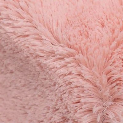 Medium Weight 260GSM gebreide plain PV Plush Stof voor het maken van speelgoed en kleding