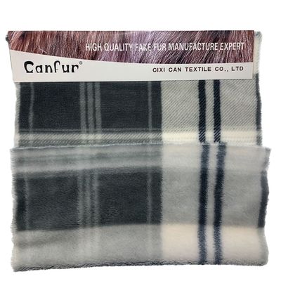 Kledingstof pluisstof 100% polyester gebreide flannelstof voor deken