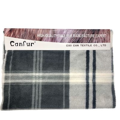 Kledingstof pluisstof 100% polyester gebreide flannelstof voor deken