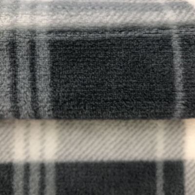 Kledingstof pluisstof 100% polyester gebreide flannelstof voor deken