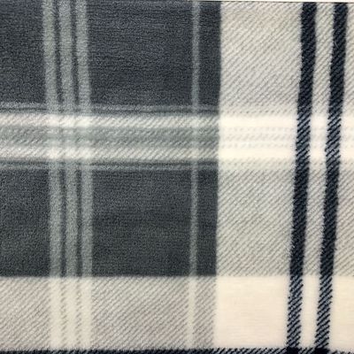 Kledingstof pluisstof 100% polyester gebreide flannelstof voor deken