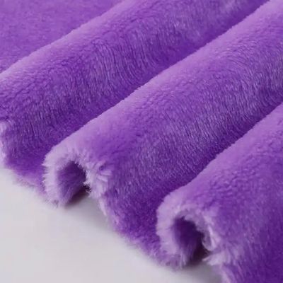 Kleuren badjas flannel vlies koraal vlies stof voor bed dekens en pyjama's