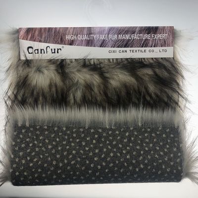 Geprinte pluis- en vachtstof voor winterkledingstukken 58/60" Breedte 1300G/M 100% acryl