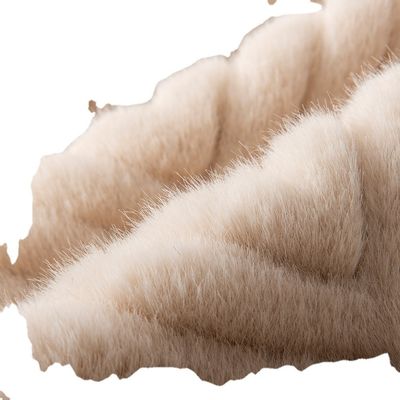 Zachte comfortabele handgevoel Xiaomi Mink 100% polyester voor populaire dameskleding