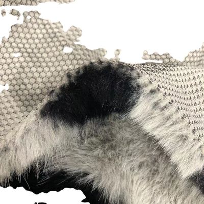 100% polyester voormateriaal Vrouwen Fake Furs Textiel materiaal Stof voor kleding