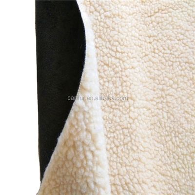 100% polyester voormateriaal Vrouwen Fake Furs Textiel materiaal Stof voor kleding