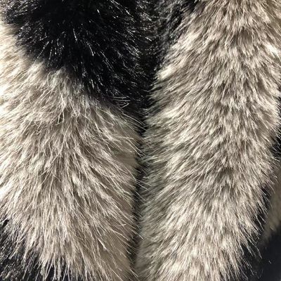 100% polyester voormateriaal Vrouwen Fake Furs Textiel materiaal Stof voor kleding