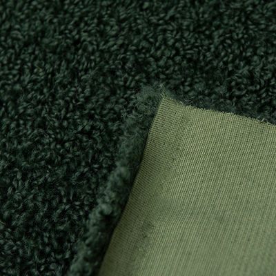 Gebreide medium gewicht 100% polyester teddy stof voor kledingstukken