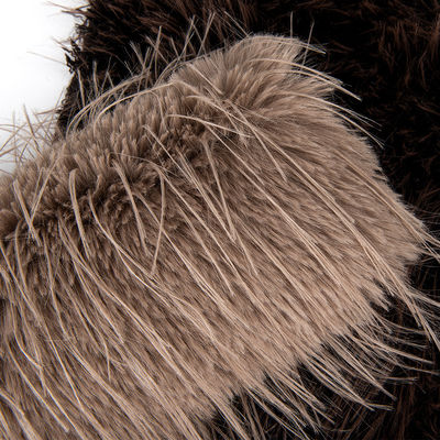 Contactdichtheid Dichtheid Lang haar Pile False Fur met 100% polyester Back Material