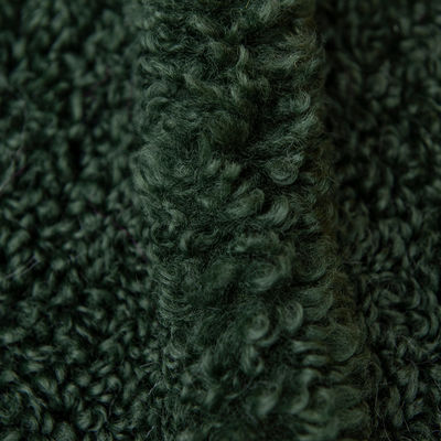 Gebreide medium gewicht 100% polyester teddy stof voor kledingstukken