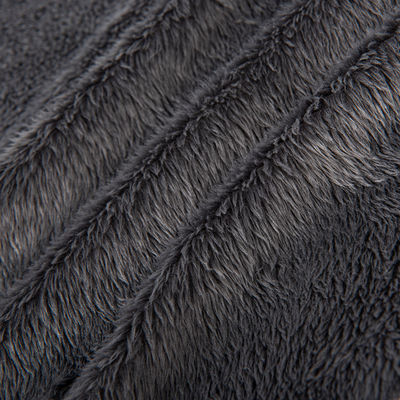 100% polyester zachte sherpa vlies korte bont stof voor speelgoed jas aanpasbaar