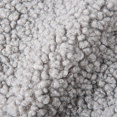 Gepersonaliseerde warme en zachte teddy fleece stof voor kleding 100% polyester breedte 58/60