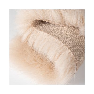 100% polyester hooggewicht sherpa kunstmatige vacht voor de productie van winterkleding