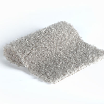 58/60" breedte 100% polyester fleece Teddy stof voor kleding Flannelette cirkels krullend