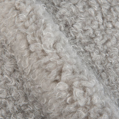 58/60" breedte 100% polyester fleece Teddy stof voor kleding Flannelette cirkels krullend