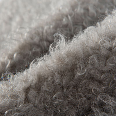58/60" breedte 100% polyester fleece Teddy stof voor kleding Flannelette cirkels krullend