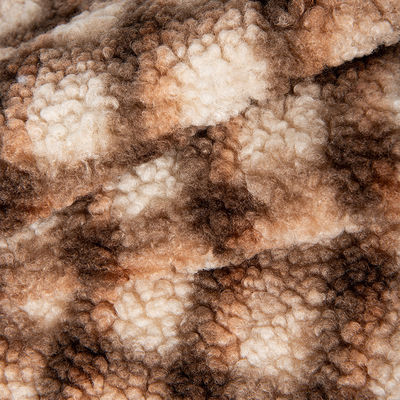 Medium Weight Teddy Stof Kleding Speelgoed Flannelette voor Custom 100% Polyester