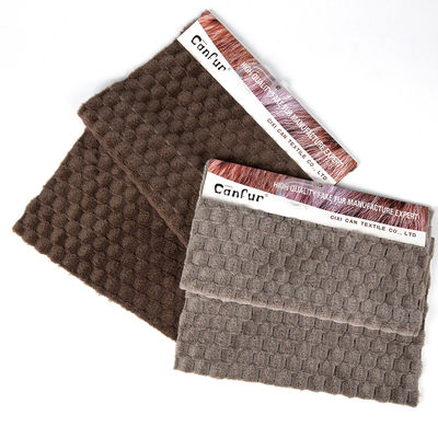 Gebreide Jacquard konijnenhaar voor winterkleding en speelgoed 100%