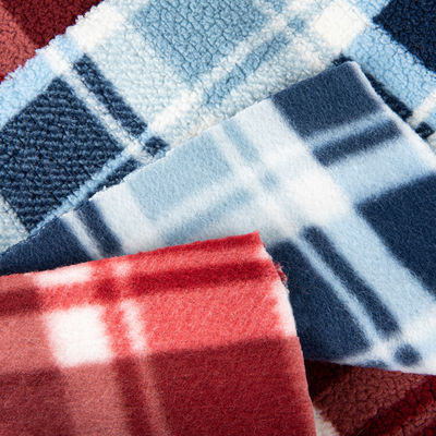 Super Soft 100 Polyester Gebreide Custom Pattern 3D Jacquard Mirco Sherpa Fleece Stof voor Kleding